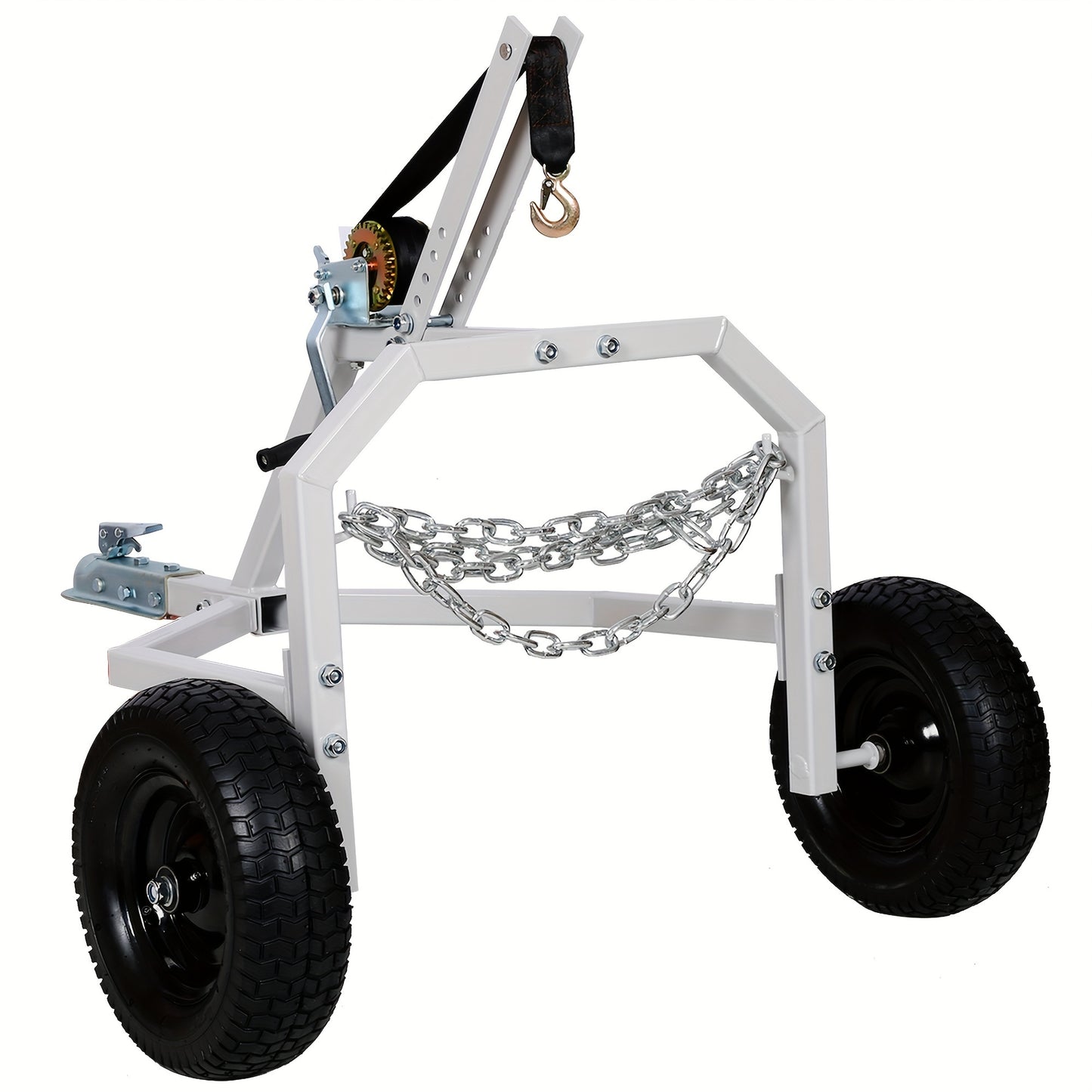 ATV Log Sliding Arch with Manual Winch for Easy Handling