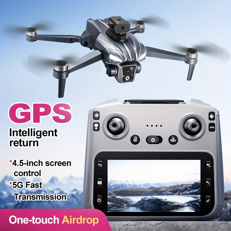 GPS Drone With Dual Lens HD Aerial Photos And Obstacle