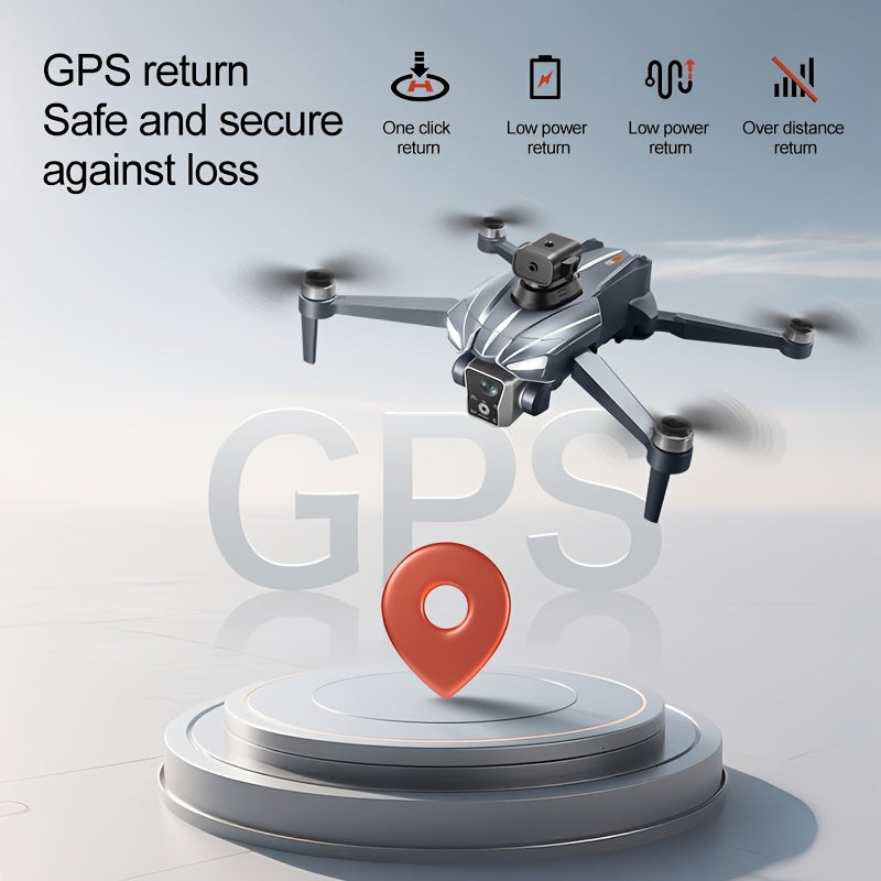 GPS Drone With Dual Lens HD Aerial Photos And Obstacle