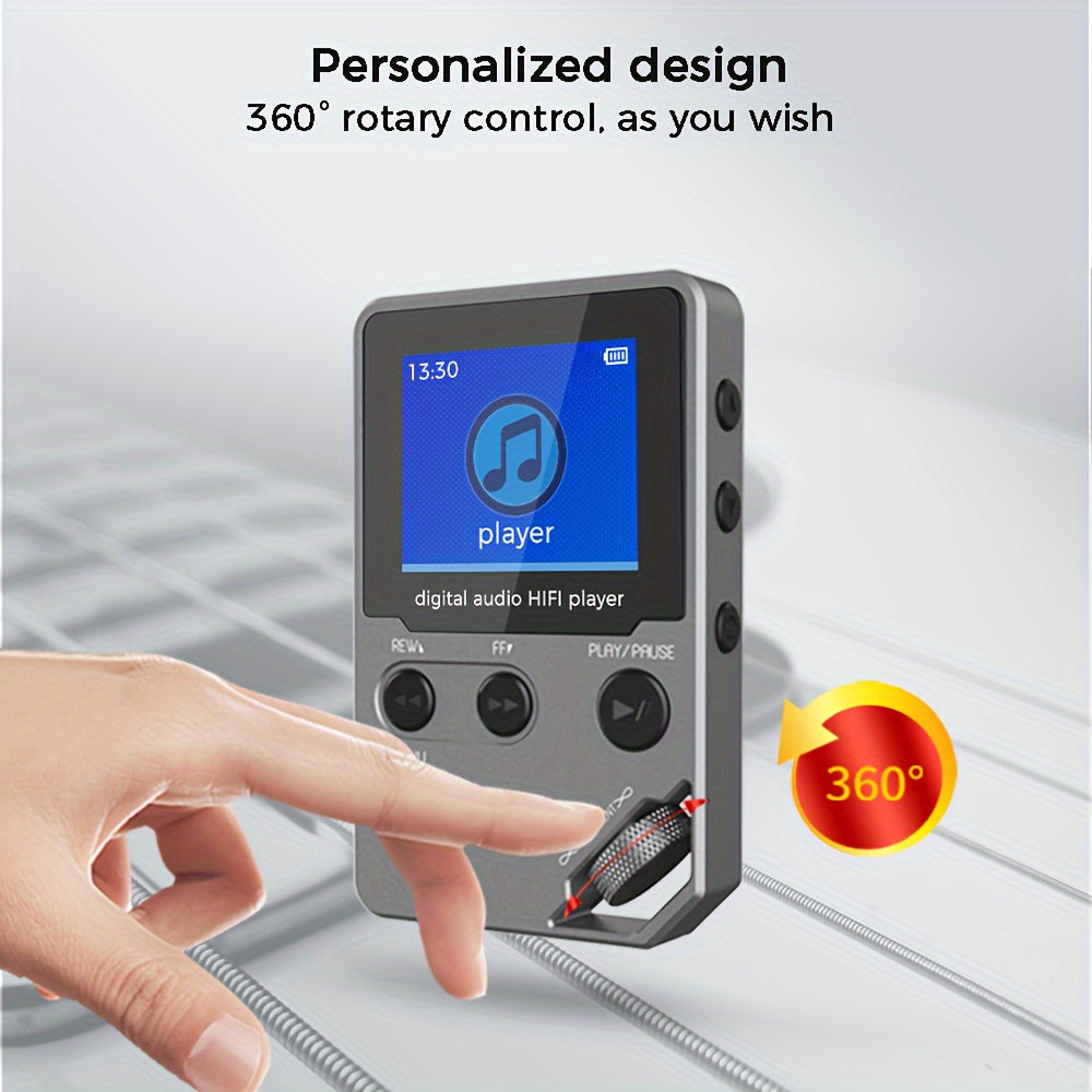 High Fidelity Music Player with Long Battery Life and Recording Function