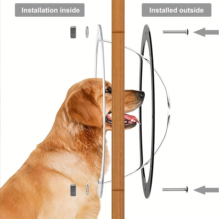 Acrylic Pet Viewing Window by Brand for Cats and Dogs