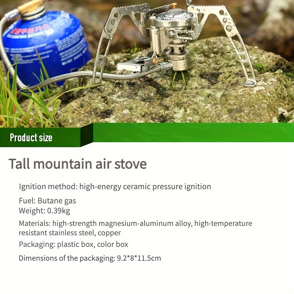 Aluminum Magnesium Alloy Camping Stove Windproof 2700W