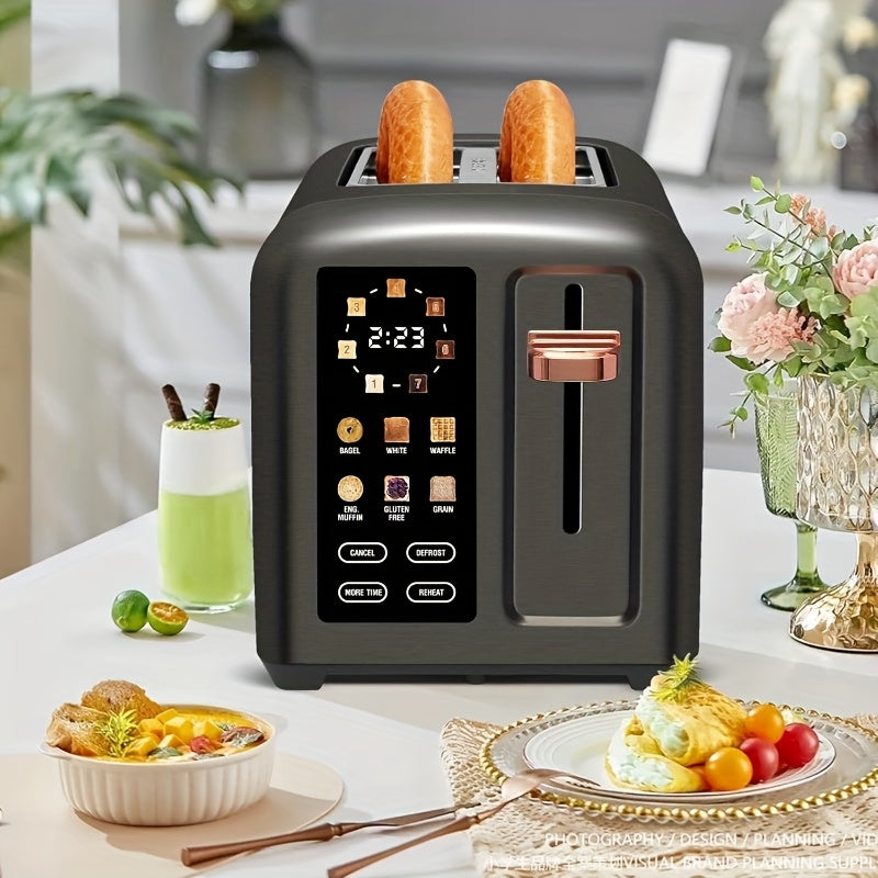 Touch Screen Stainless Steel Smart Toaster For Bagels