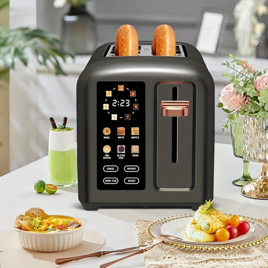Touch Screen Stainless Steel Smart Toaster For Bagels