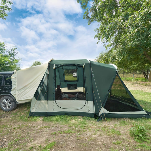 SUV Tailgate Tent Basic And Deluxe For Campers And RVs