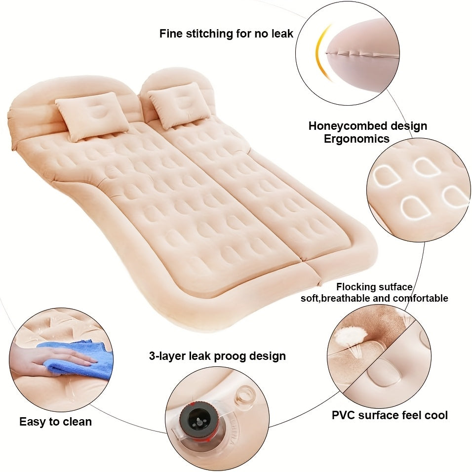 Upgraded SUV Air Mattress for Outdoor Camping Adventures