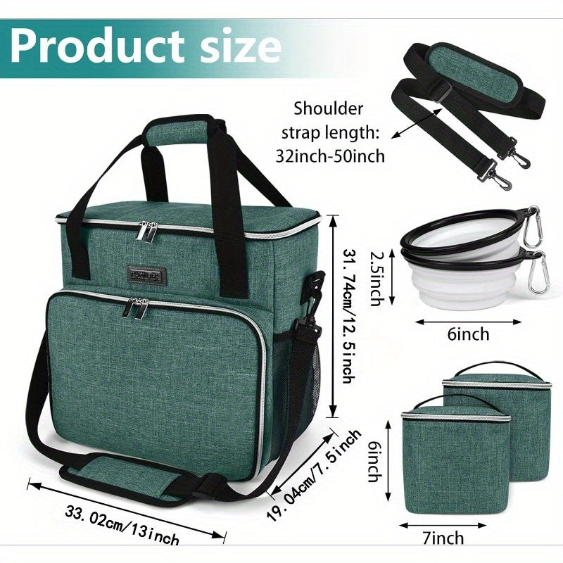 BAGLHER Airline Pet Travel Kit TSA Approved Carrier Pouch