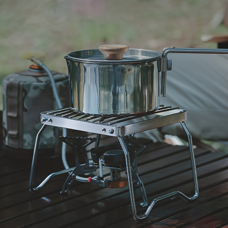 Portable Folding Camping Grill For Backpacking And Picnics