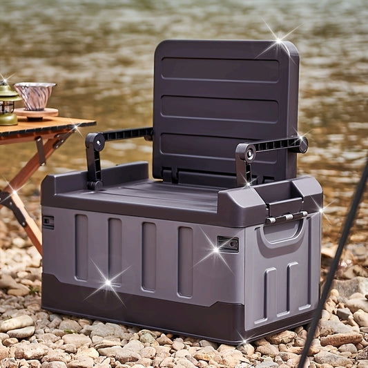 Foldable Car Storage Box Capacity Organizer For Travel