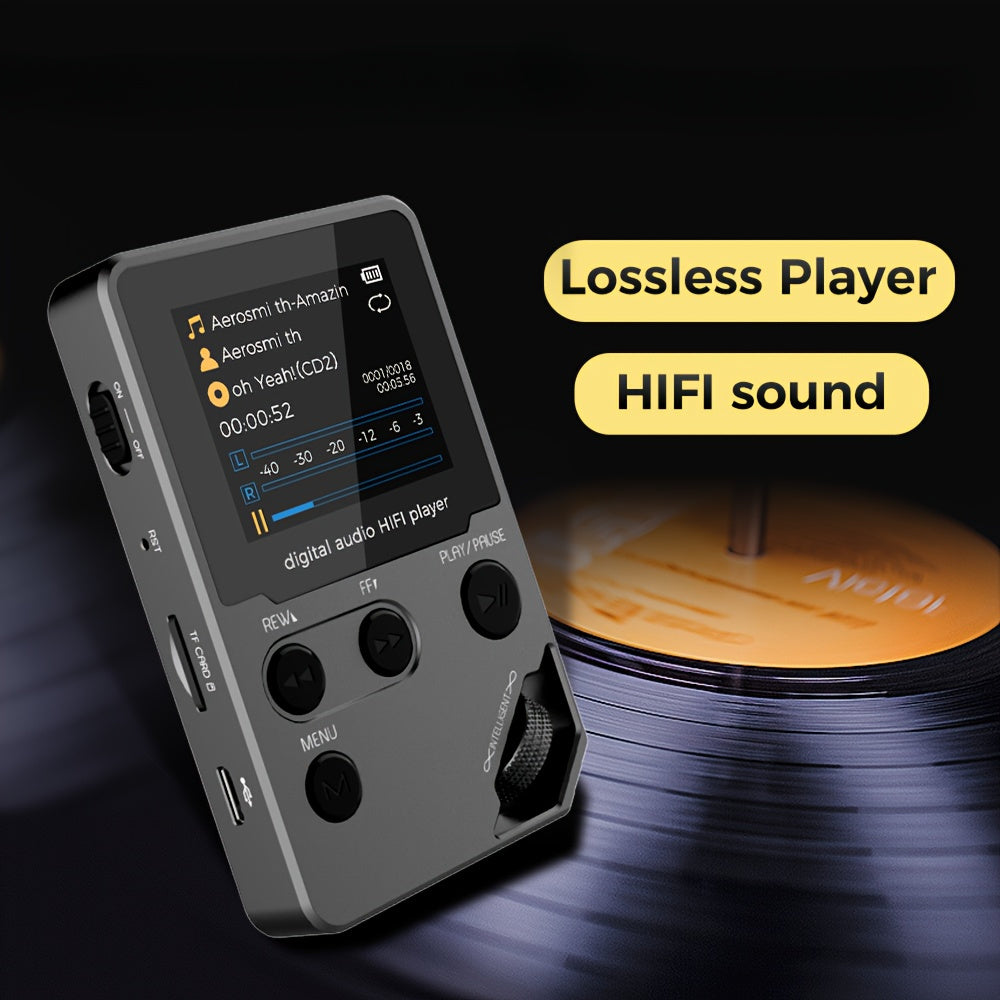 High Fidelity Music Player with Long Battery Life and Recording Function