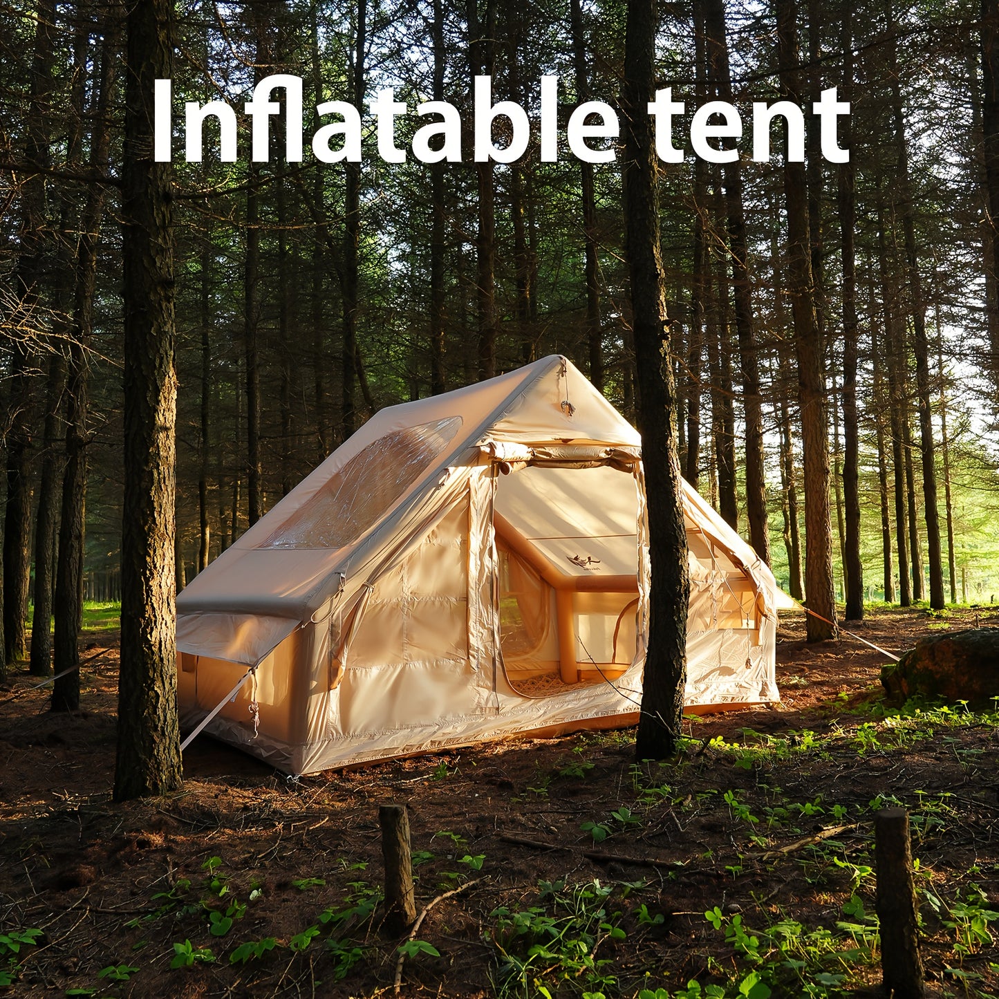 Inflatable Family Camping Tent All Season Windproof Shelter