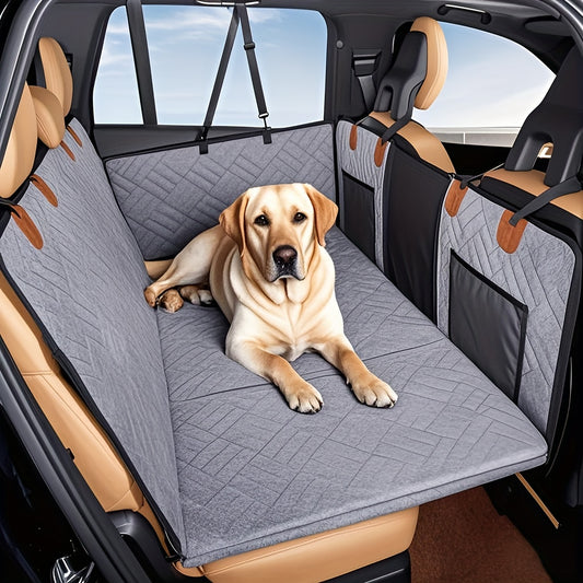 Heavy-Duty Waterproof Dog Car Seat Extender and Protector