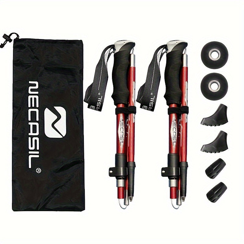Lightweight Folding Trekking Cane for Hiking and Walking
