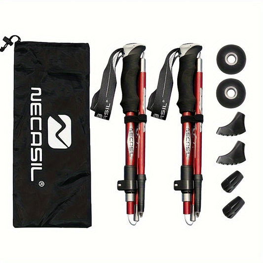Lightweight Folding Trekking Cane for Hiking and Walking