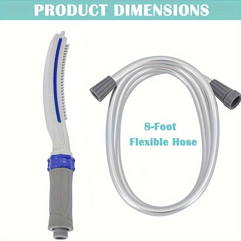 Adjustable Dog Bath Sprayer With 2.5m Hose For Grooming