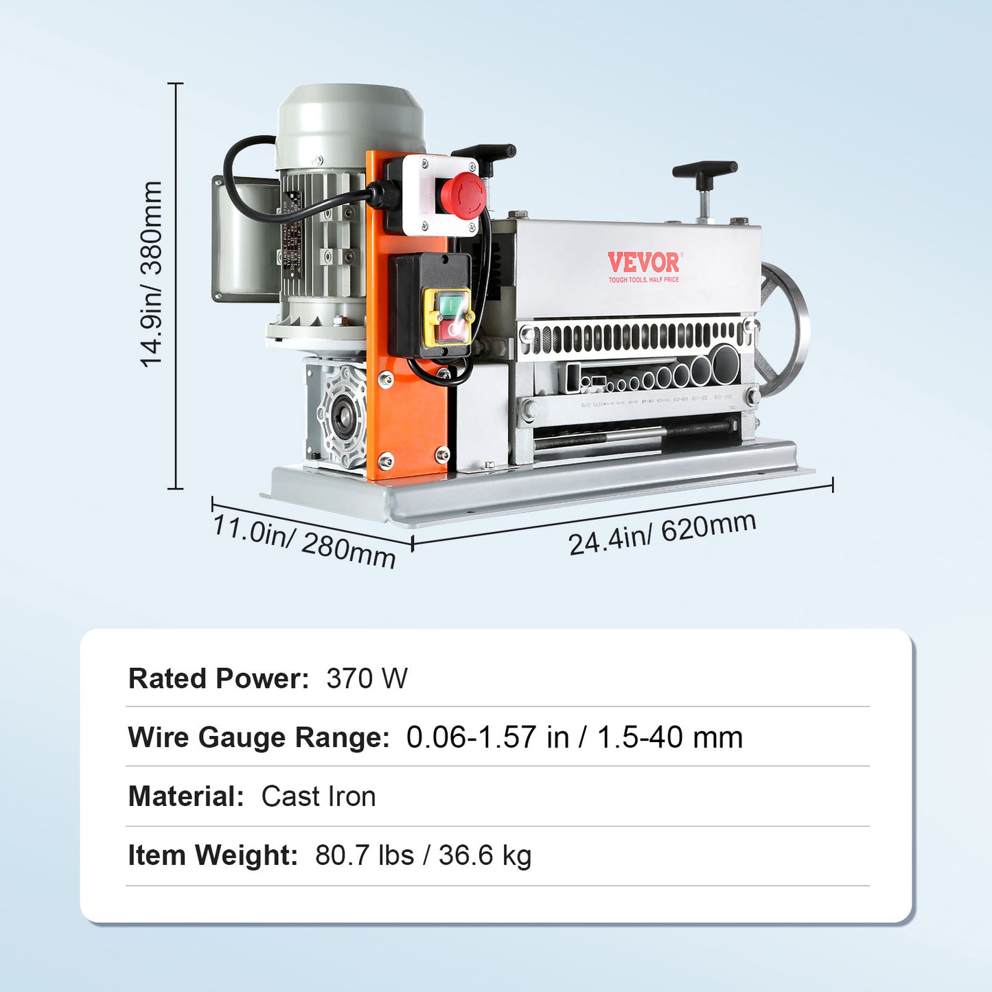 Automatic Wire Stripping Machine Motorized Cable Stripper