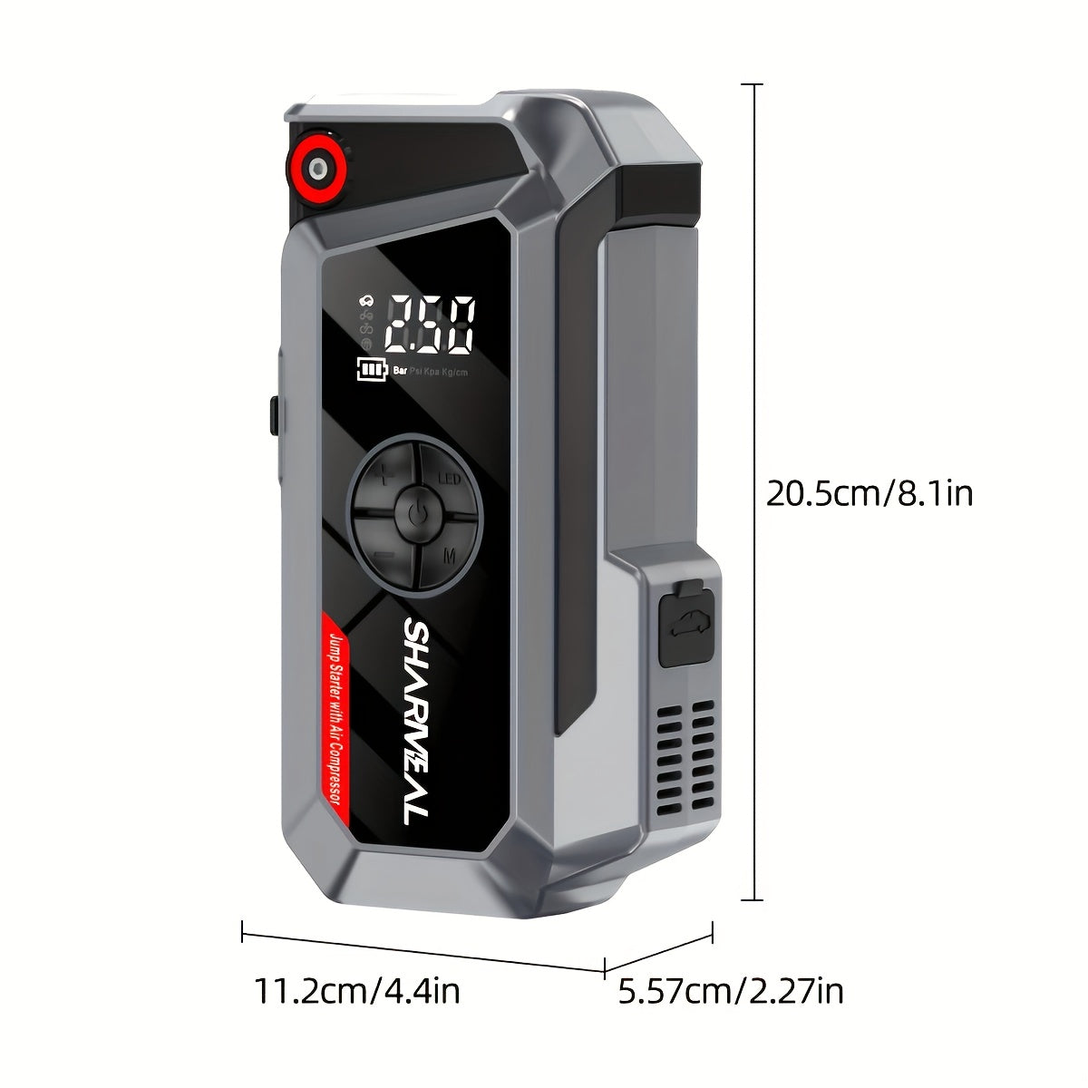 10000A Car Jump Starter With Air Compressor And Power Pack