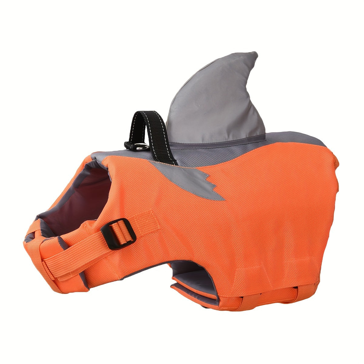 Reflective Shark Shape Pet Life Jacket for Safety and Rescue