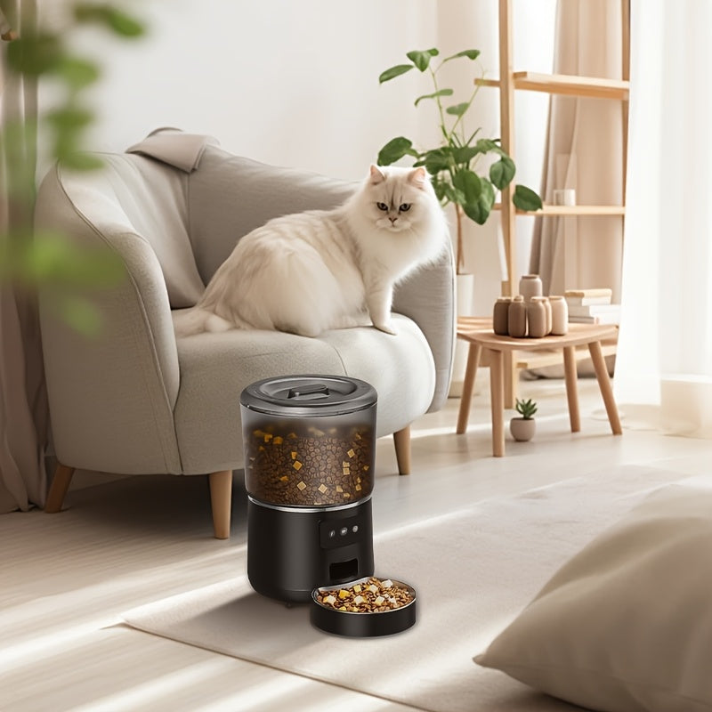 Smart Automatic Pet Feeder With App Timer And Dispenser