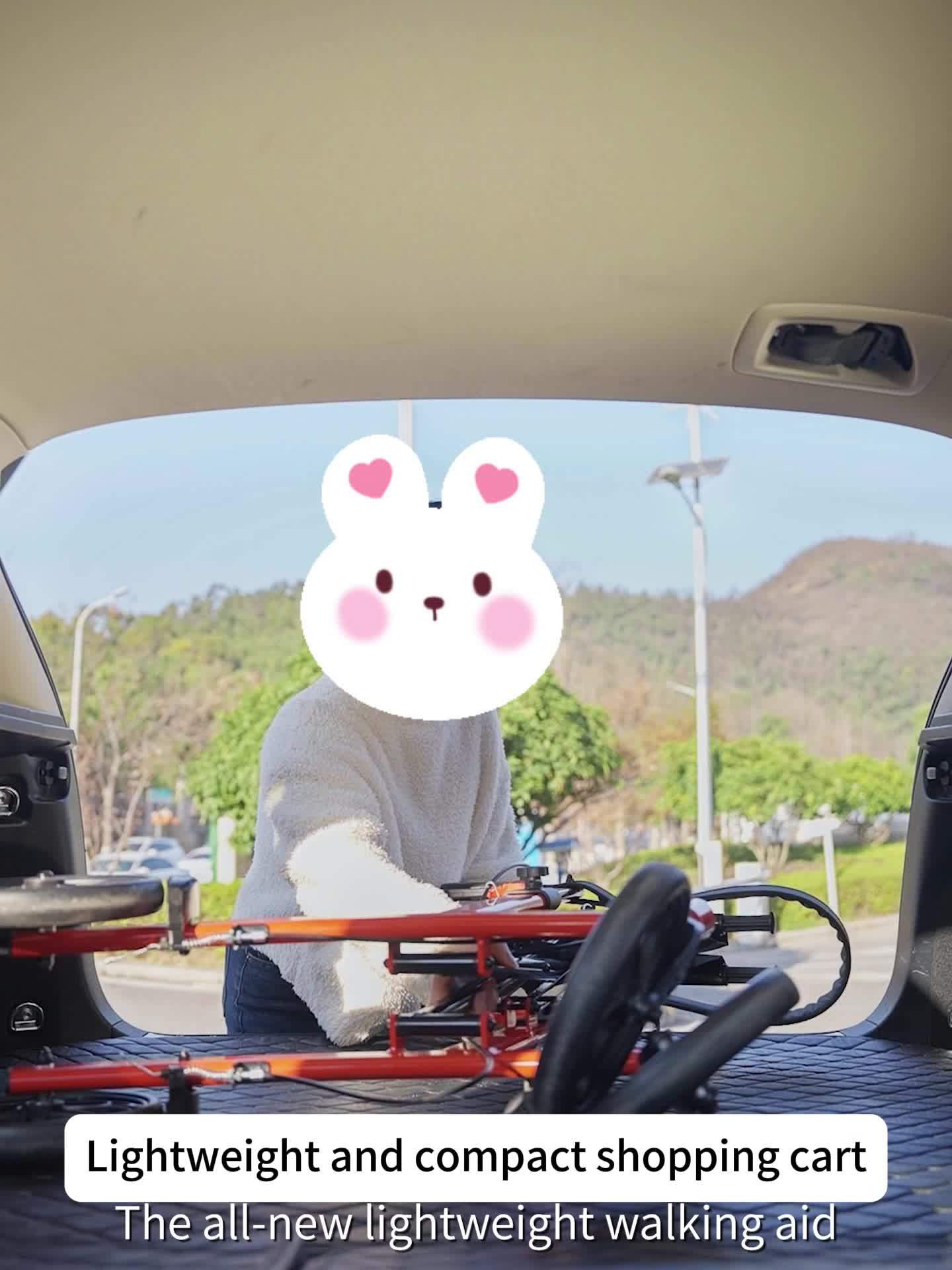 Perfcare Multi Function Foldable Scooter Seniors 4 Wheel
