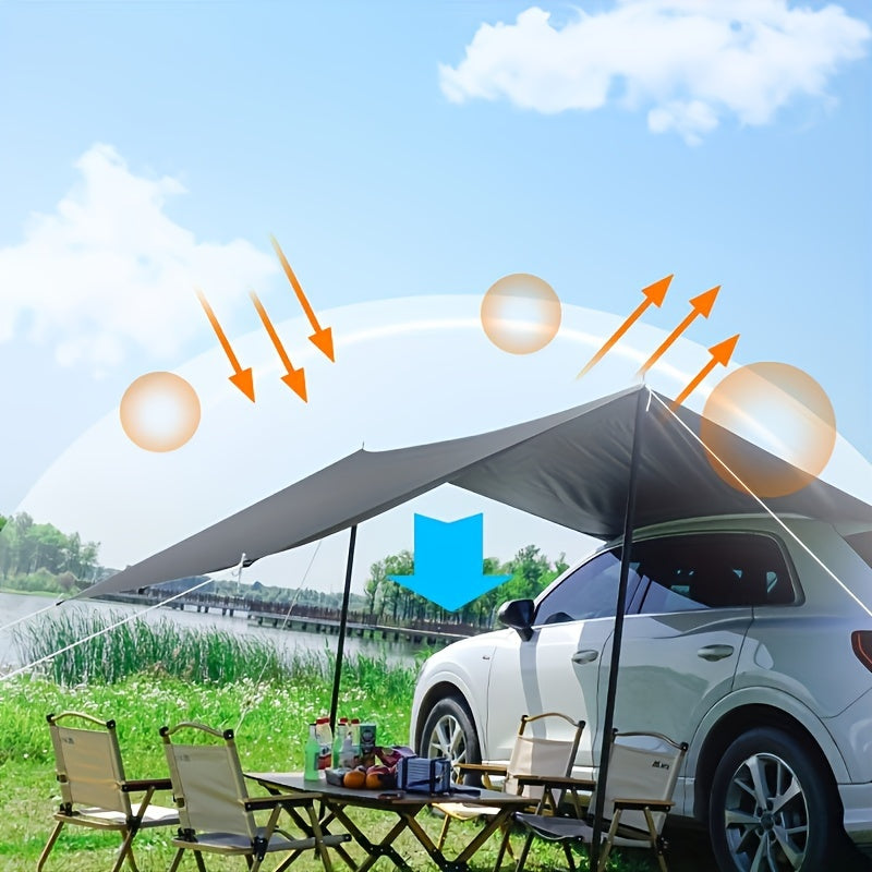 Car Canopy Camping Freestanding Roof Tent For SUV And Truck