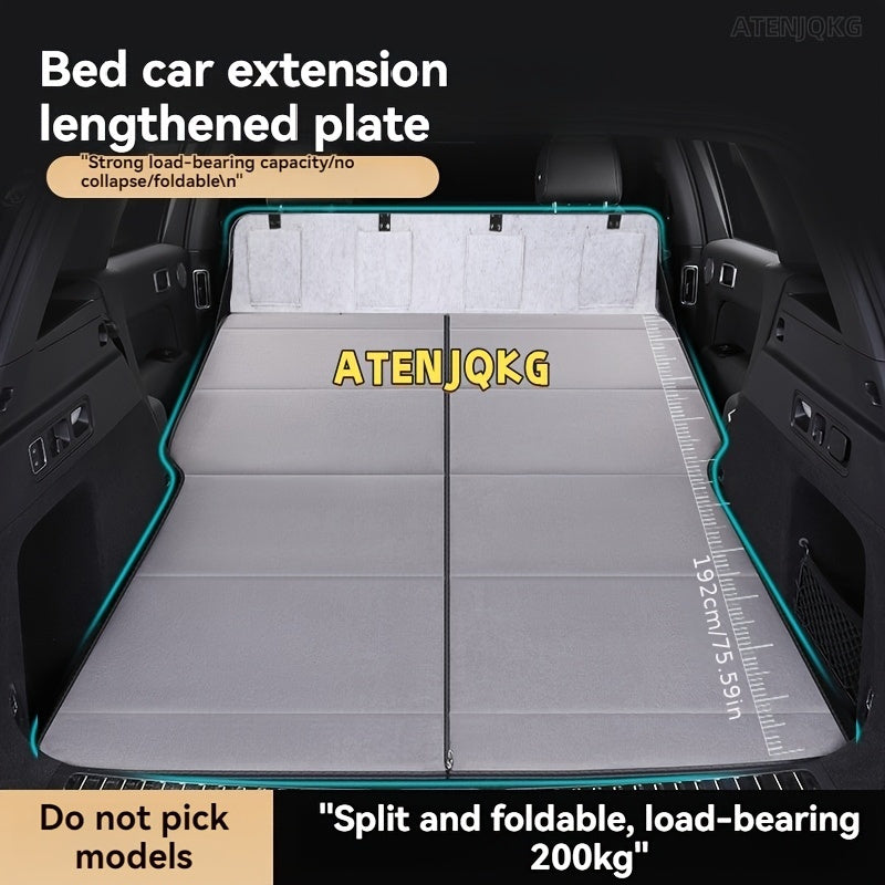 Portable Car Mattress For SUVs And RVs Rear Seat Bed