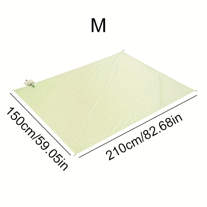 Portable Outdoor Nylon Mat With Pattern Styles For Picnics