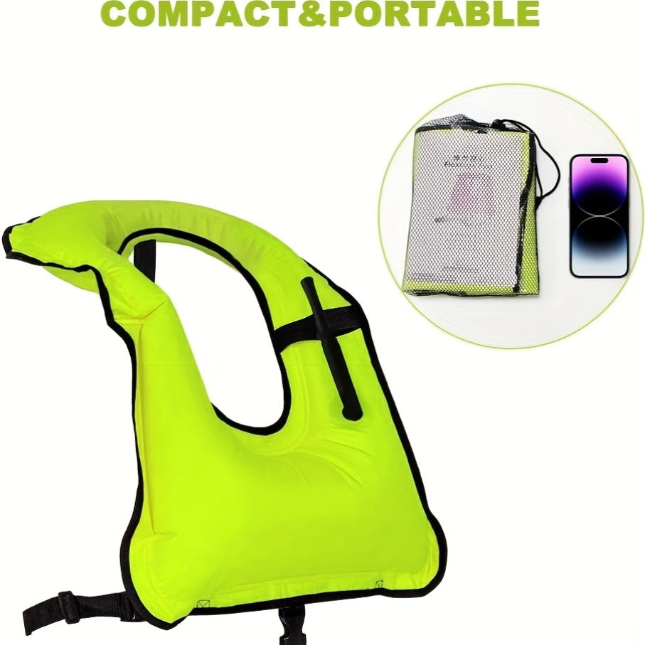 Adult Life Jacket With Safety Buckle Portable Buoyancy Vest