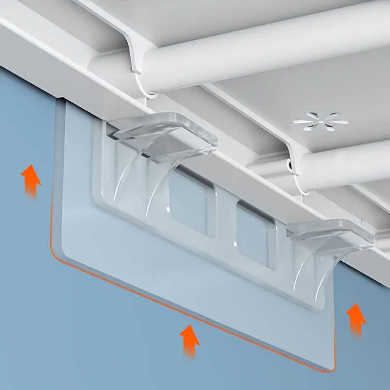 Adjustable Carbon Steel Wall Mount Storage Rack for Closet