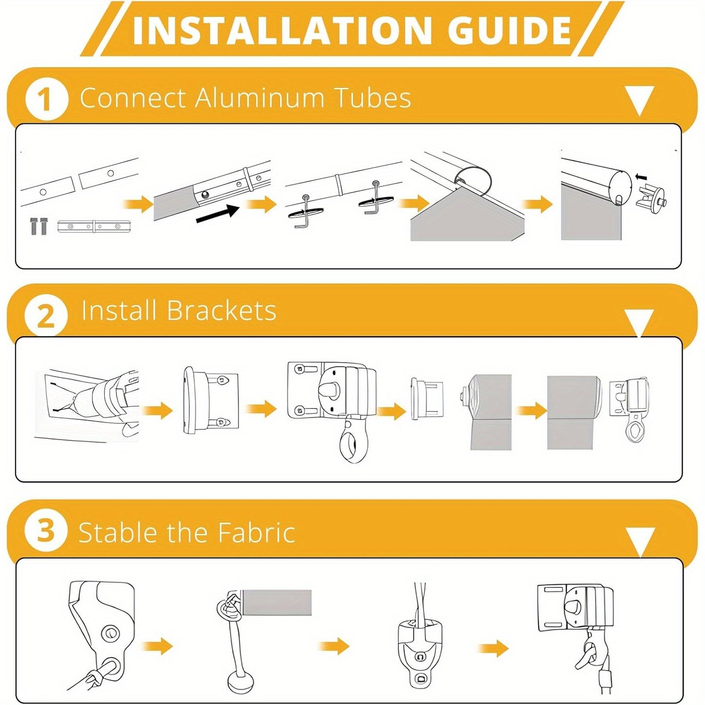 Cordless Outdoor Roller Shades for Privacy and UV Protection
