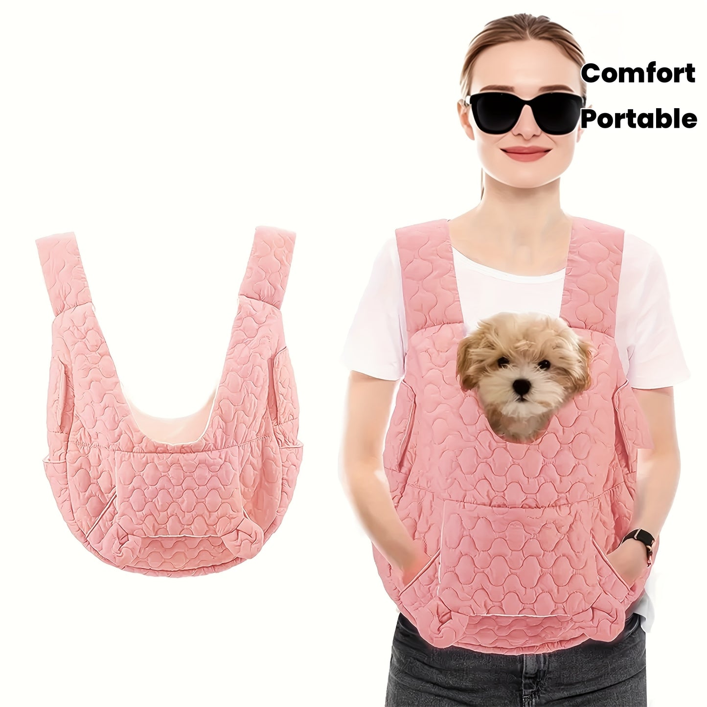 Portable Pet Backpack For Small To Medium Cats And Dogs
