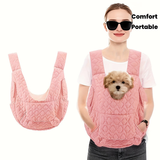 Portable Pet Backpack For Small To Medium Cats And Dogs