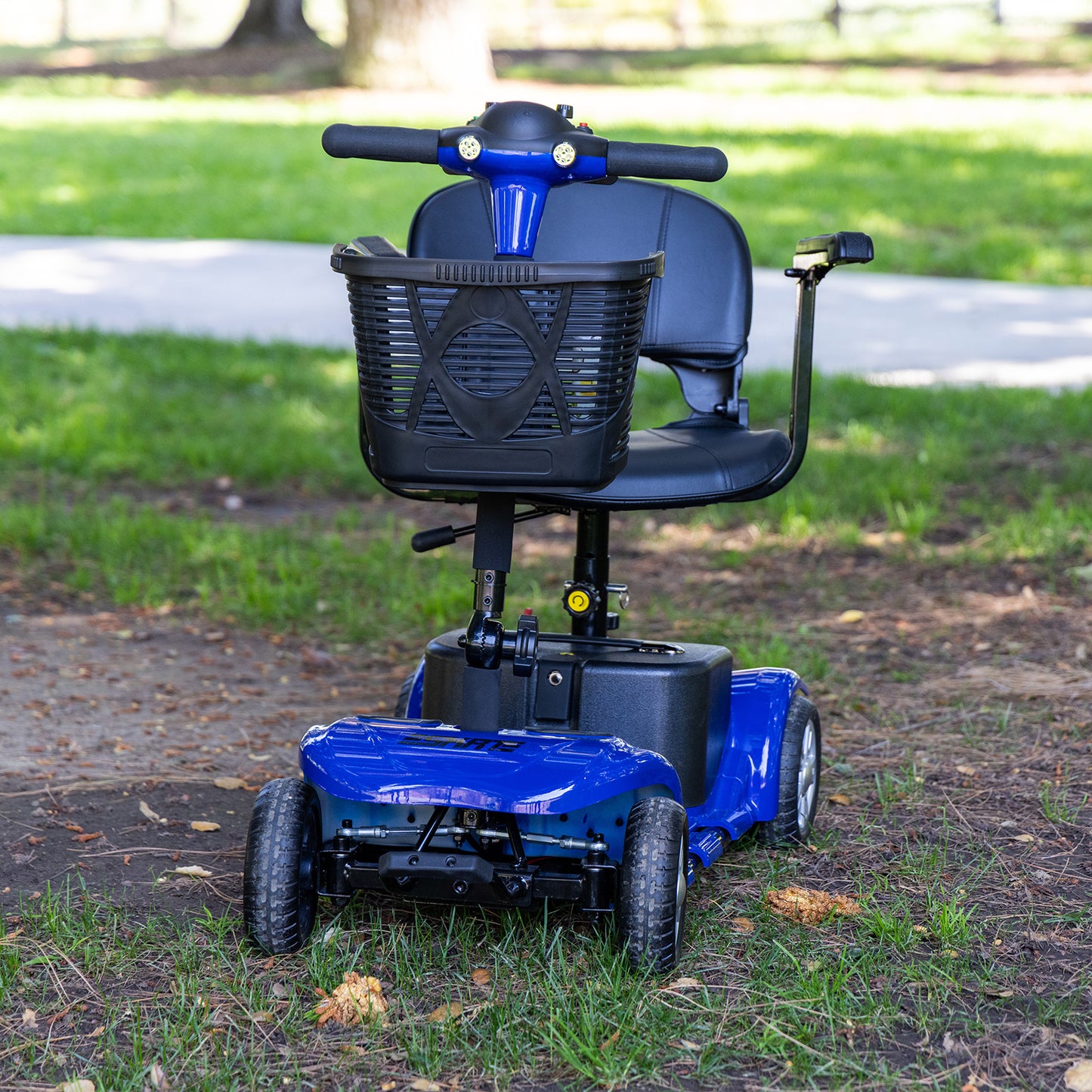 Folding 4 Wheel Electric Scooter 250W Range 15.5 Miles