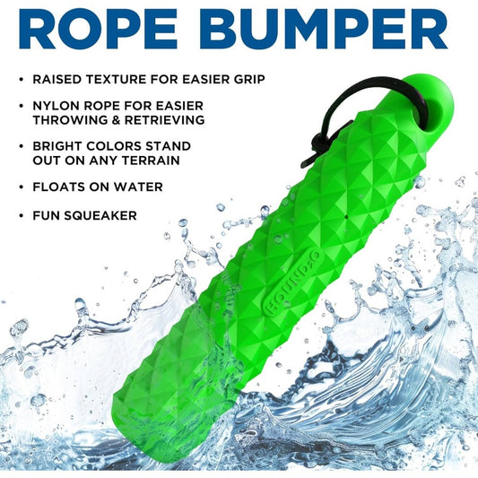 Dog Floating Rope Bumper Heavy Duty Chew Resistant Toy