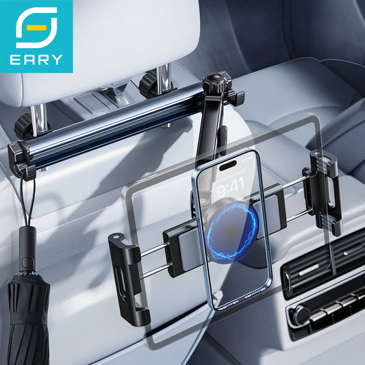 EARY Tablet Car Headrest Extension Arm Mount For Back Seat