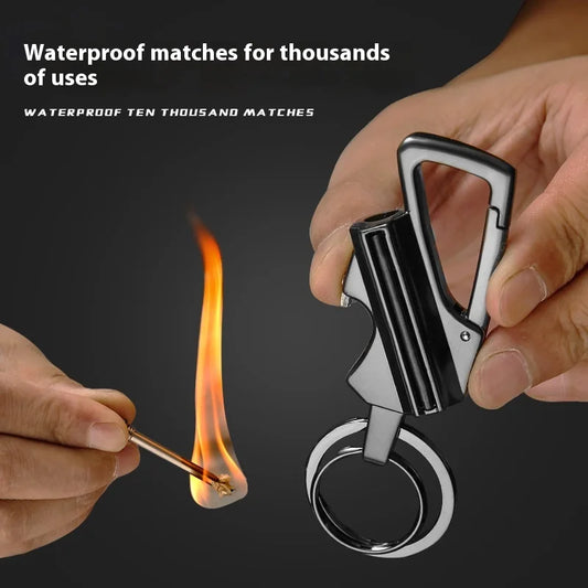 Choice Portable Multi Function Car Keychain Three In One