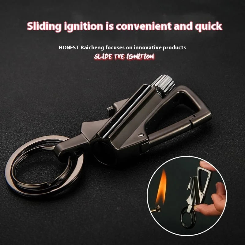 Choice Portable Multi Function Car Keychain Three In One