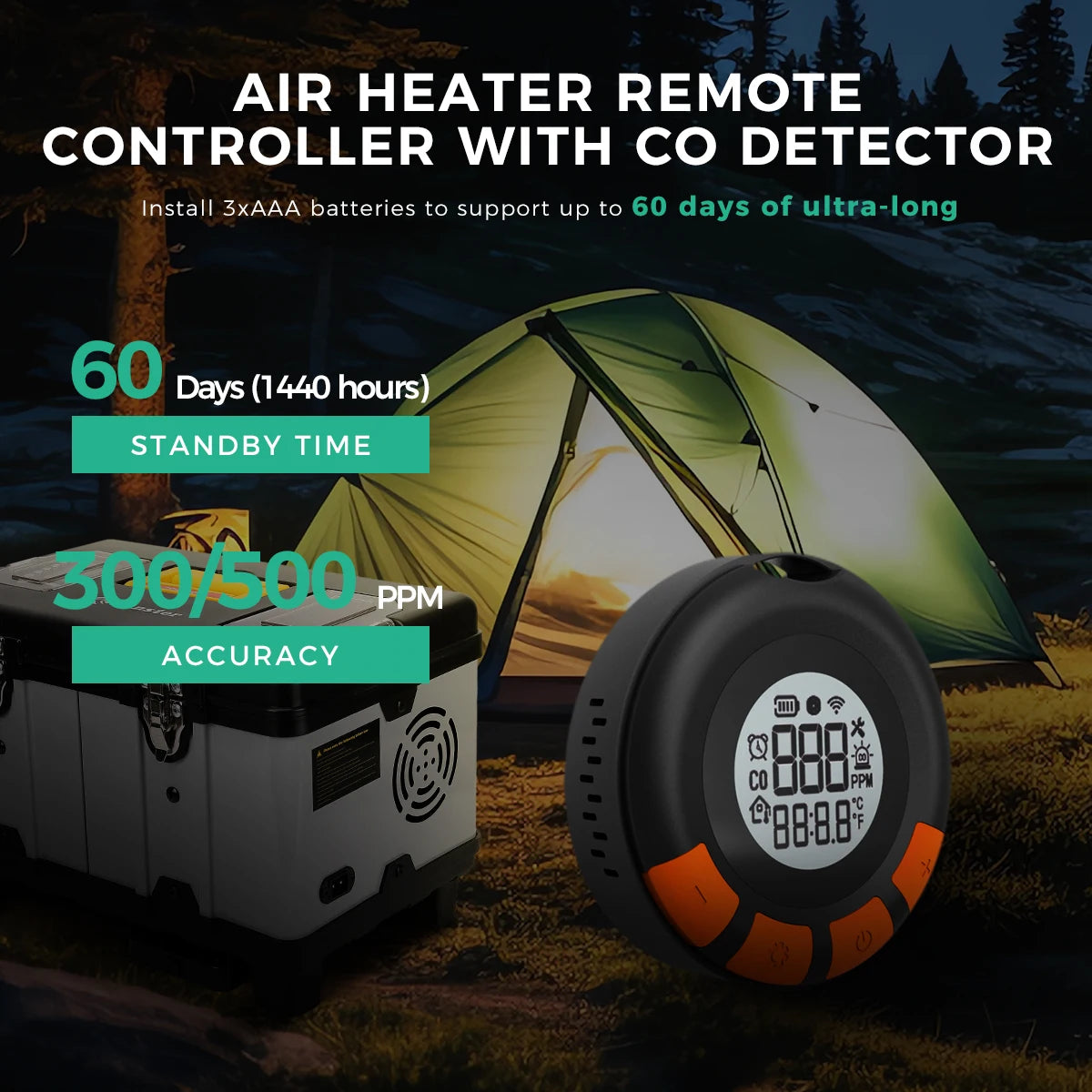 Sunster TB10Pro 8KW Diesel Auxiliary Heater With CO Alarm