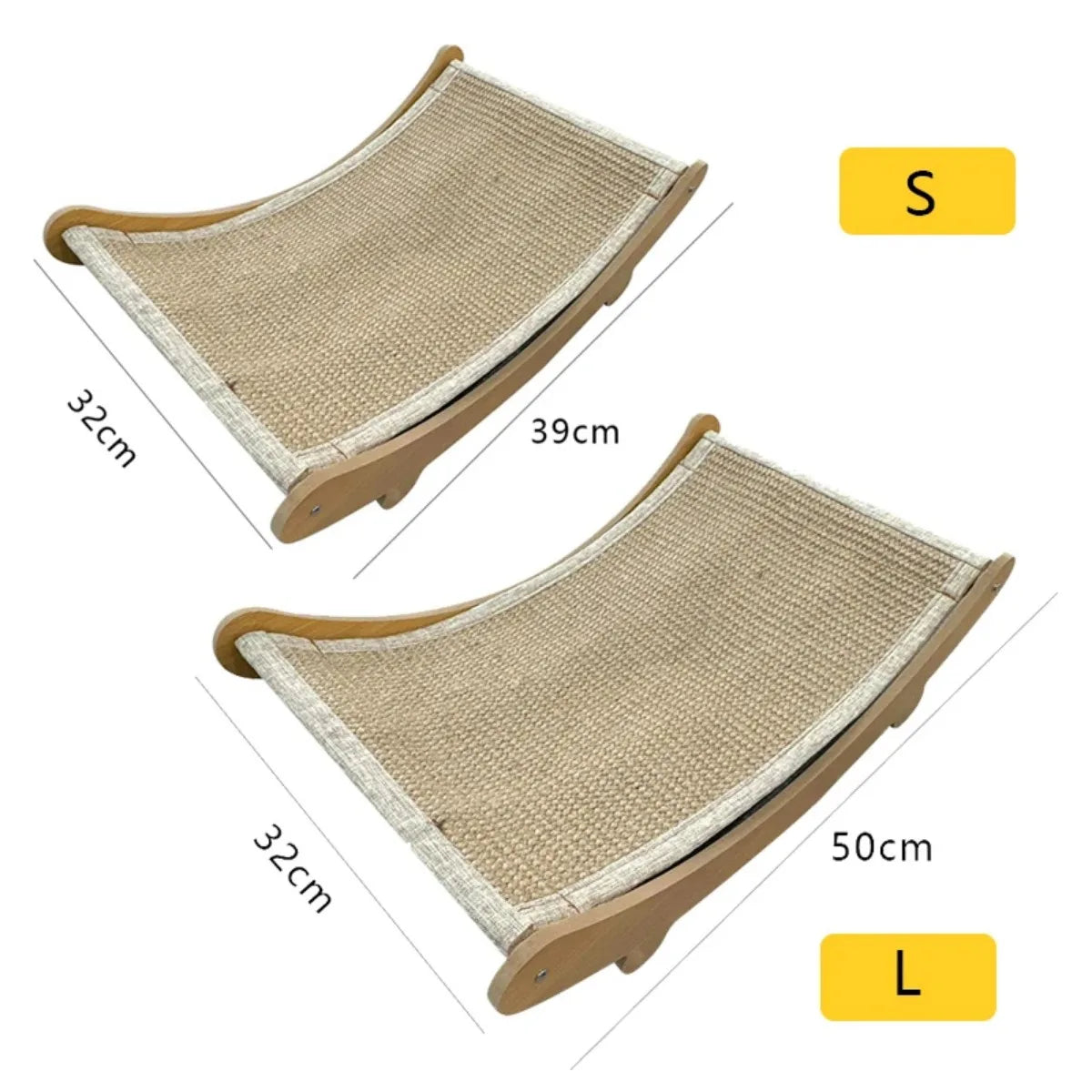 Sichuan Wooden Cat Scratching Pad Bed Wear Resistant