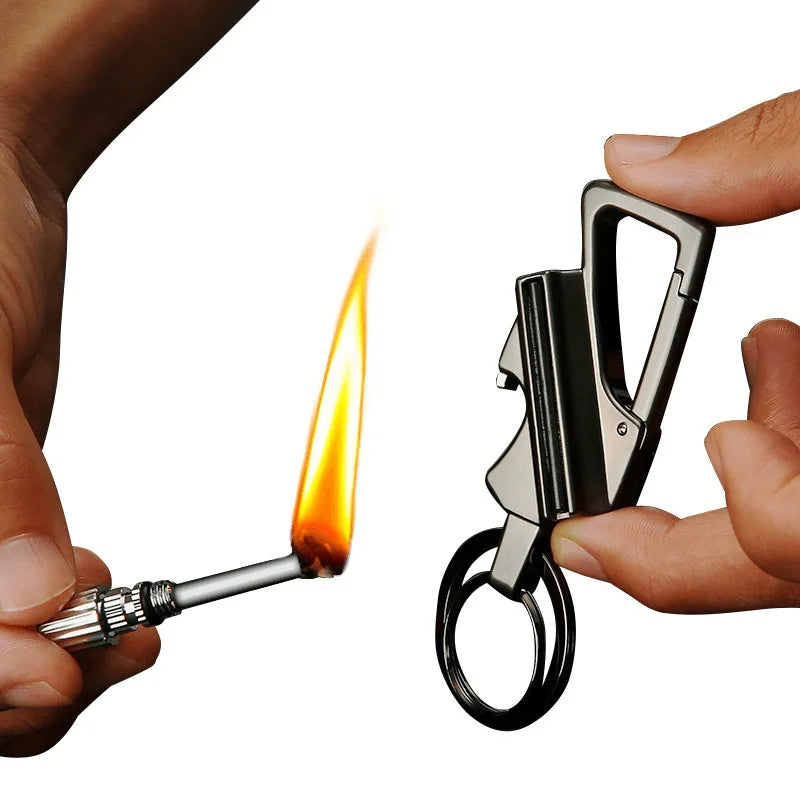 Choice Portable Multi Function Car Keychain Three In One