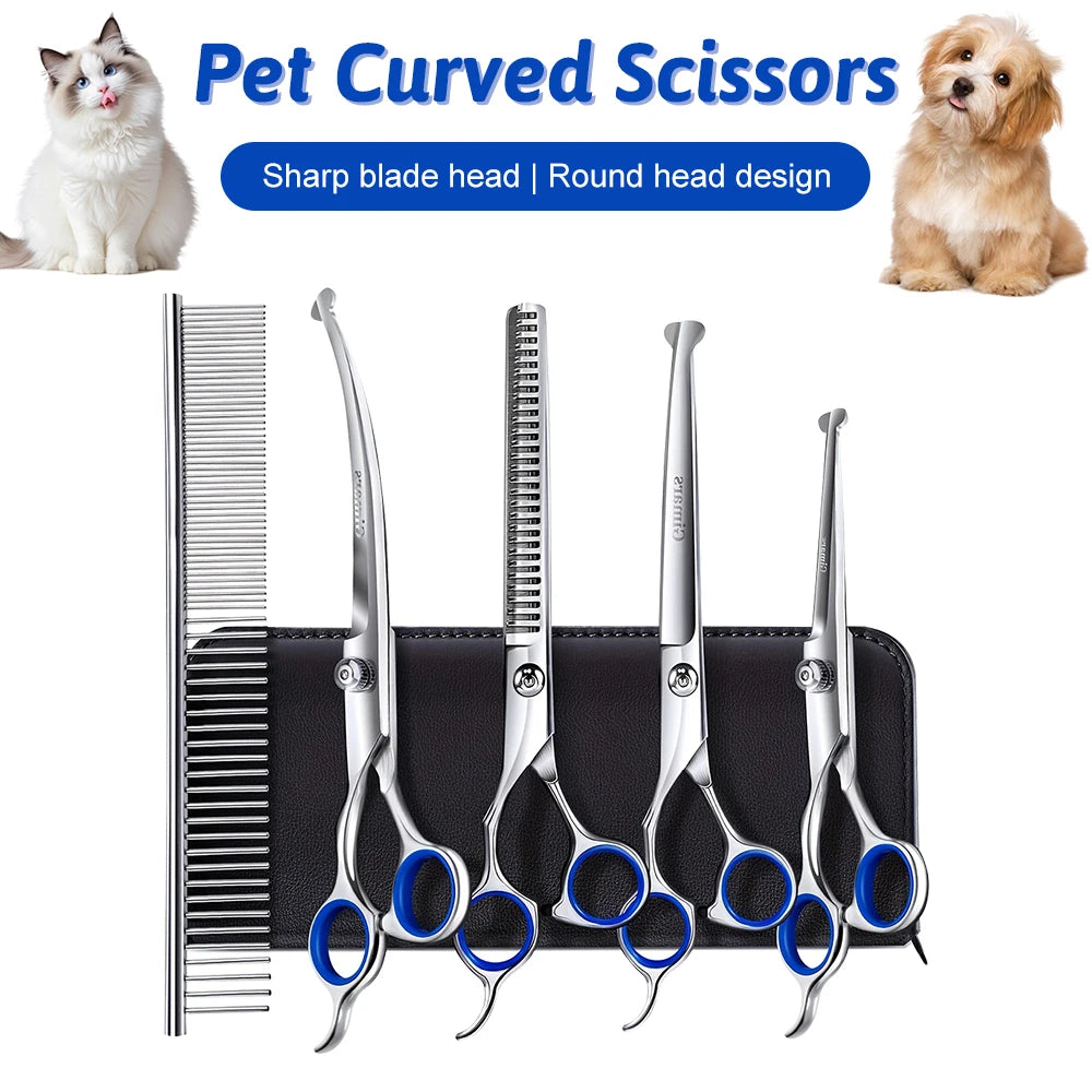 Hign-concerned Professional Pet Hair Shears Stainless Steel