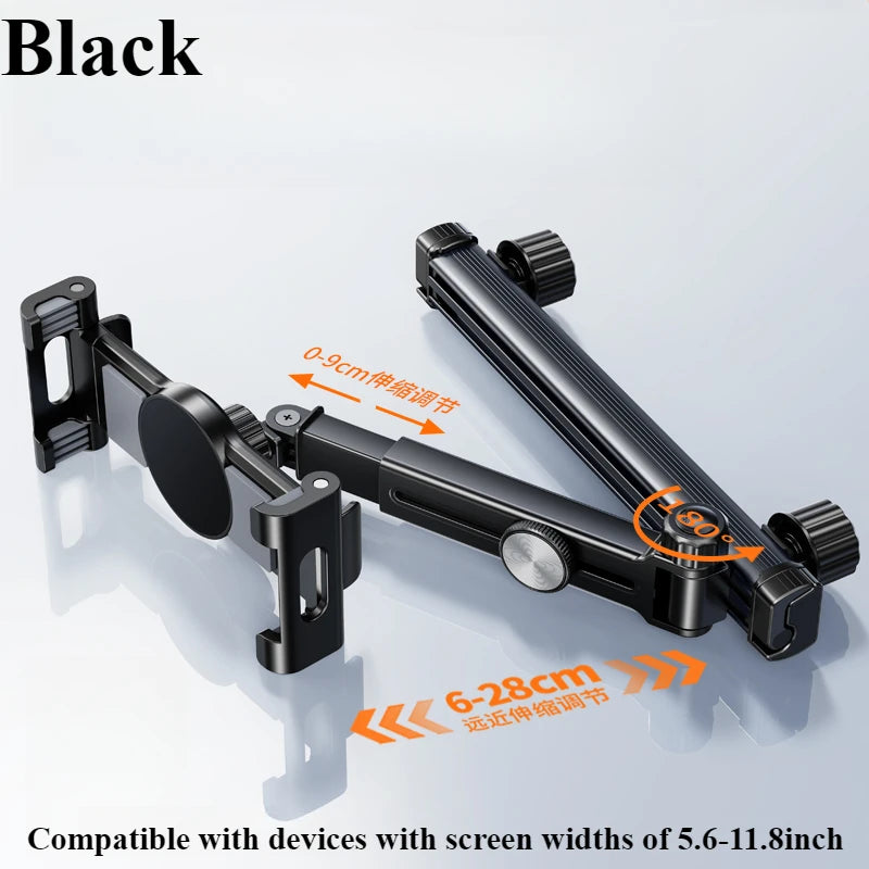 EARY Tablet Car Headrest Extension Arm Mount For Back Seat