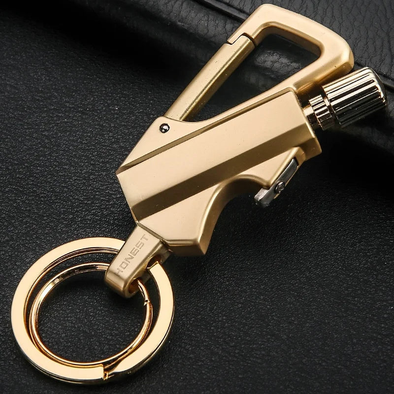 Choice Portable Multi Function Car Keychain Three In One
