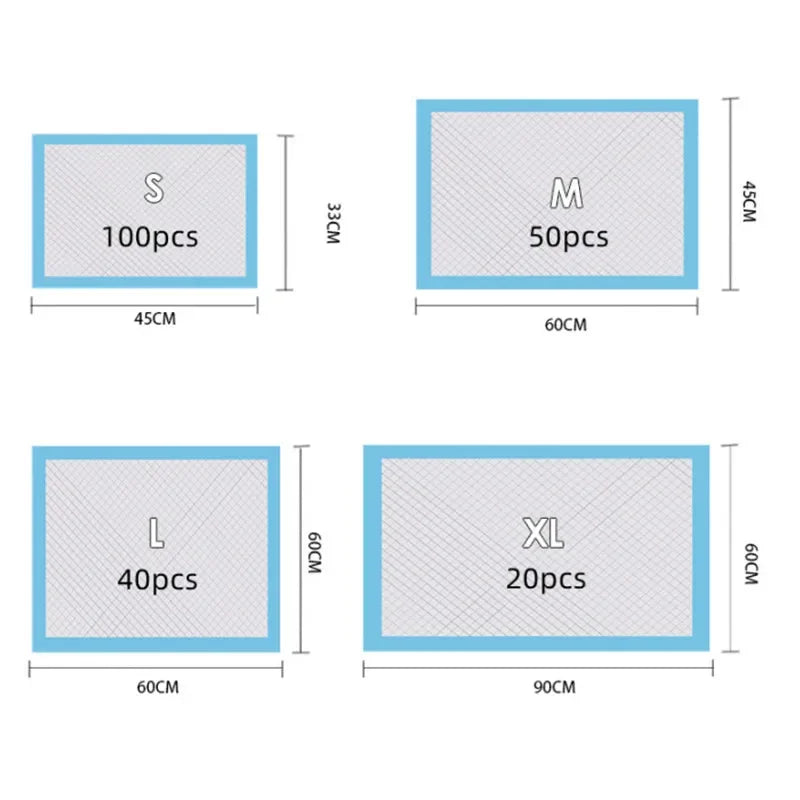 Dog Litter Disposable Puppy Training Pads And Diapers Pack