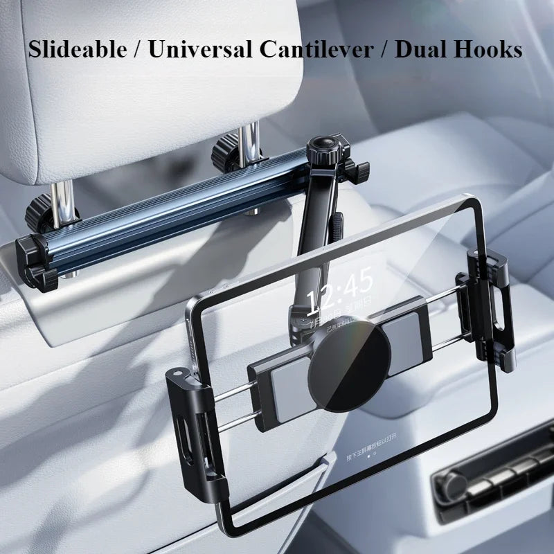 EARY Tablet Car Headrest Extension Arm Mount For Back Seat