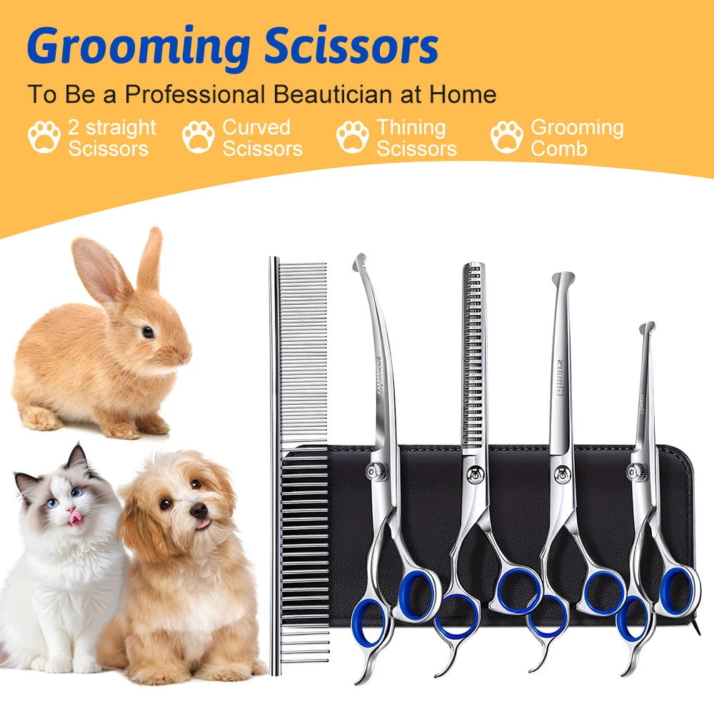 Hign-concerned Professional Pet Hair Shears Stainless Steel