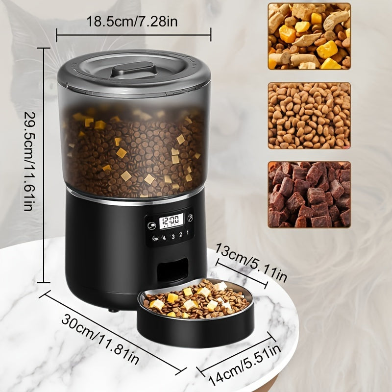 NPET Automatic Cat Feeder With Customized Meal Portions