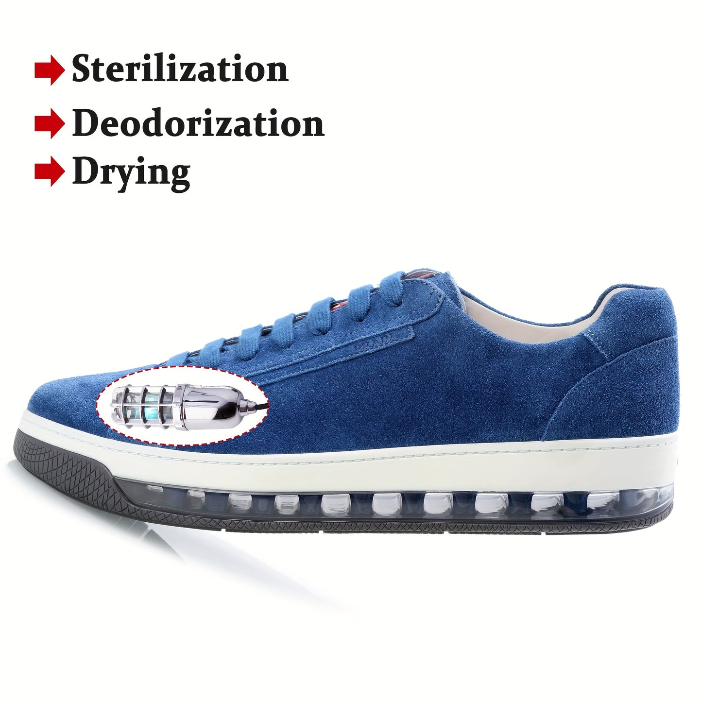 UV Shoe Sterilizer With Smart Timer Switch And Deodorizer
