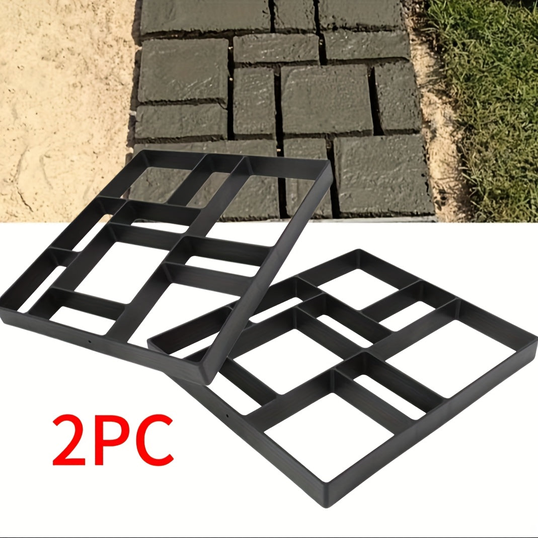 Plastic Concrete Paving Mold for DIY Garden Pathways