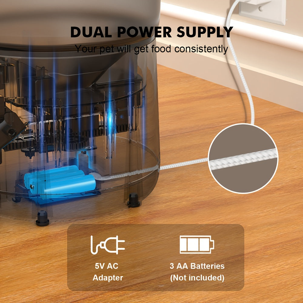 NPET Automatic Cat Feeder With Customized Meal Portions